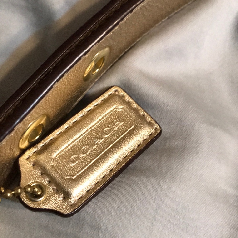 Gold Coach Purse